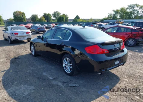 2011 Infiniti G37X from USA, damaged, VIN JN1CV6AR2BM352462